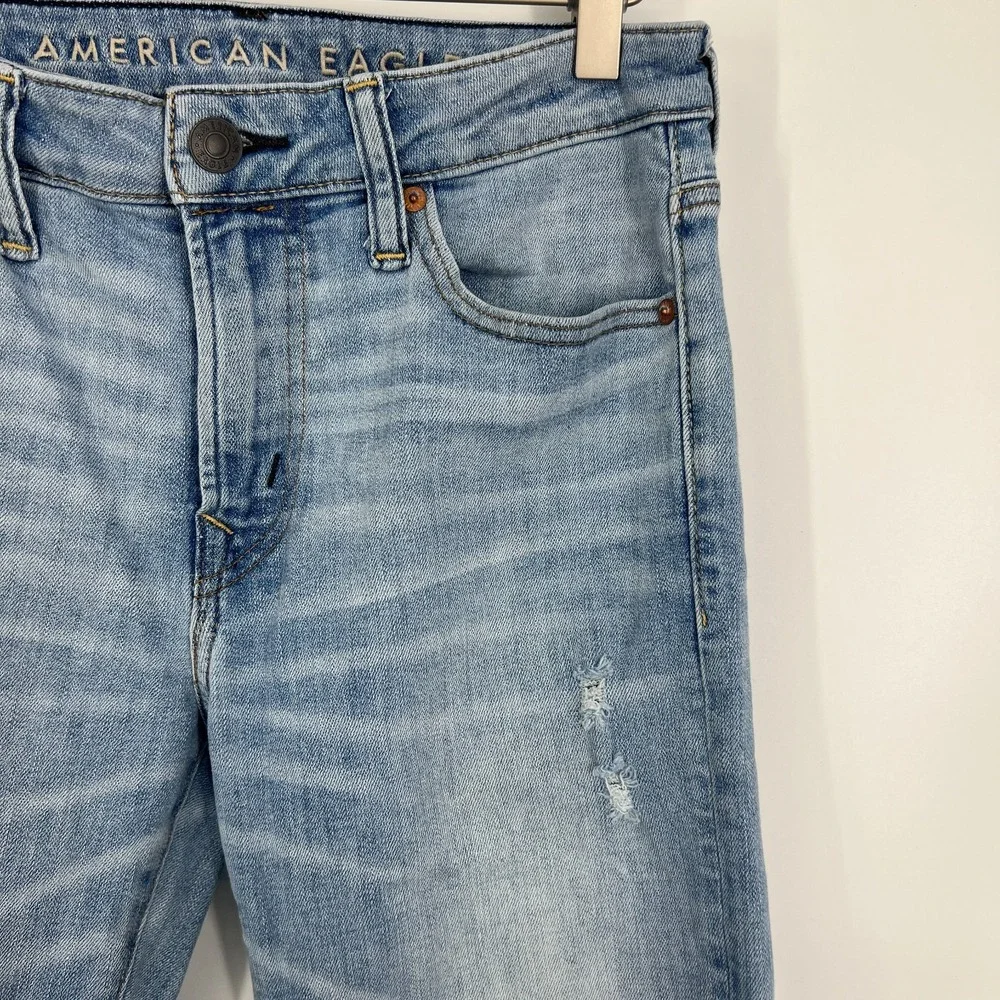 American Eagle Airflex + Temp Tech Athletic Skinny‎ Jeans Mens Size 29x32 Blue